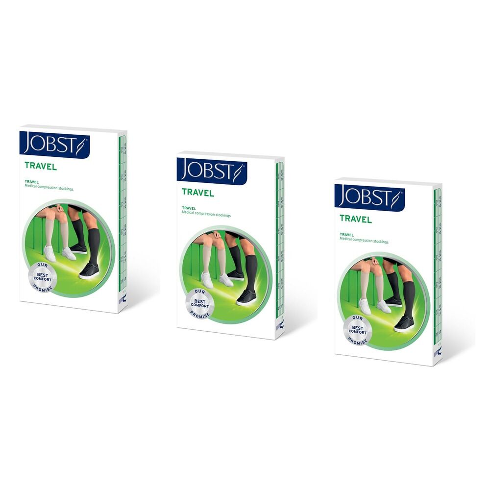 JOBST Travel Compression Socks Beige Size 5 Pack of 3