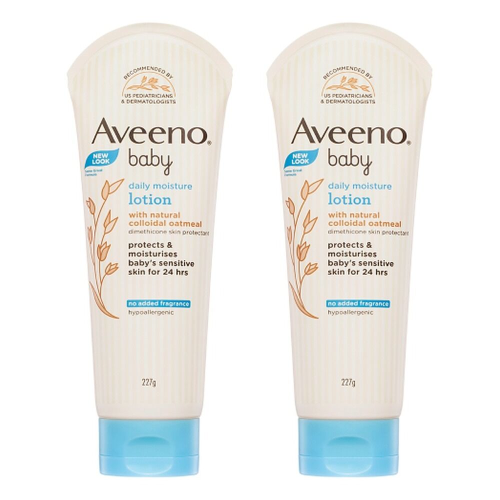 Aveeno Baby Daily Moisture Lotion 227g Pack of 2