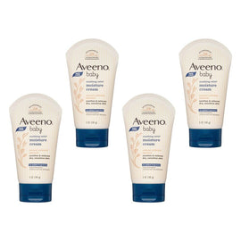 Aveeno Baby Soothing Relief Moisture Cream 140g Pack of 4