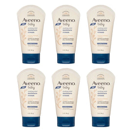 Aveeno Baby Soothing Relief Moisture Cream 140g Pack of 6