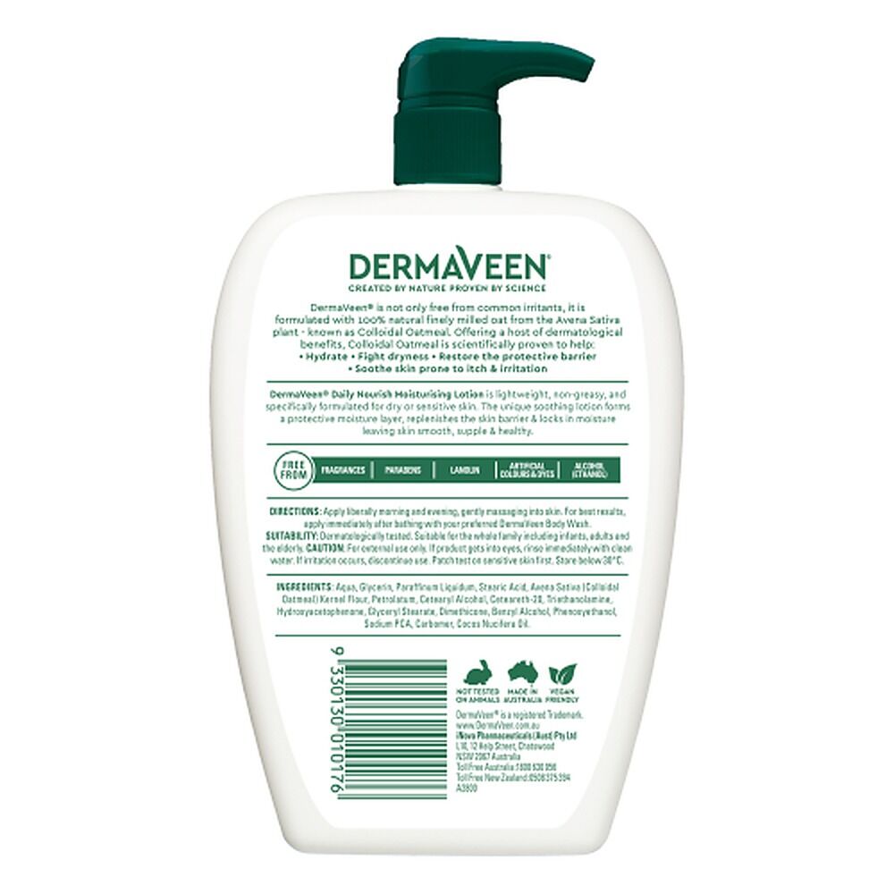 DermaVeen Moisturising Lotion 500mL