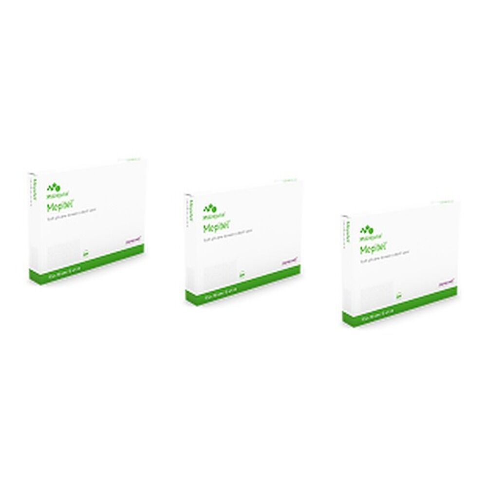 Mepitel Wound Contact Layer 7.5 x 10cm 10 Pack Bundle of 3
