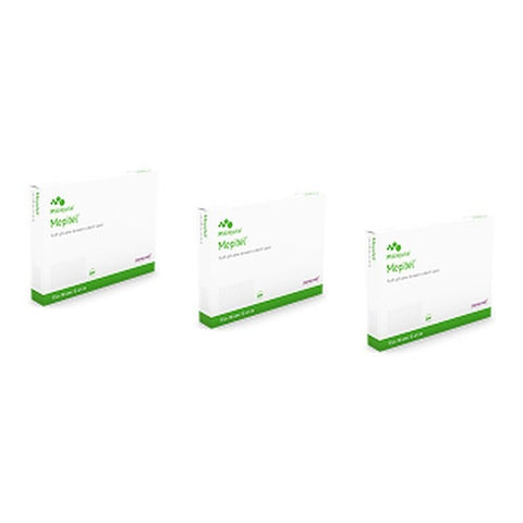 Mepitel Wound Contact Layer 7.5 x 10cm 10 Pack Bundle of 3