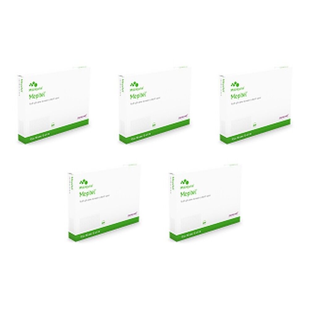 Mepitel Wound Contact Layer 7.5 x 10cm 10 Pack Bundle of 5
