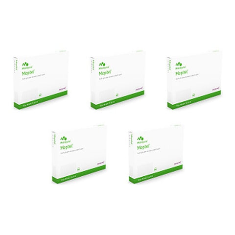 Mepitel Wound Contact Layer 7.5 x 10cm 10 Pack Bundle of 5