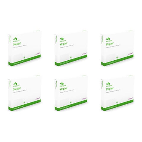 Mepitel Wound Contact Layer 7.5 x 10cm 10 Pack Bundle of 6