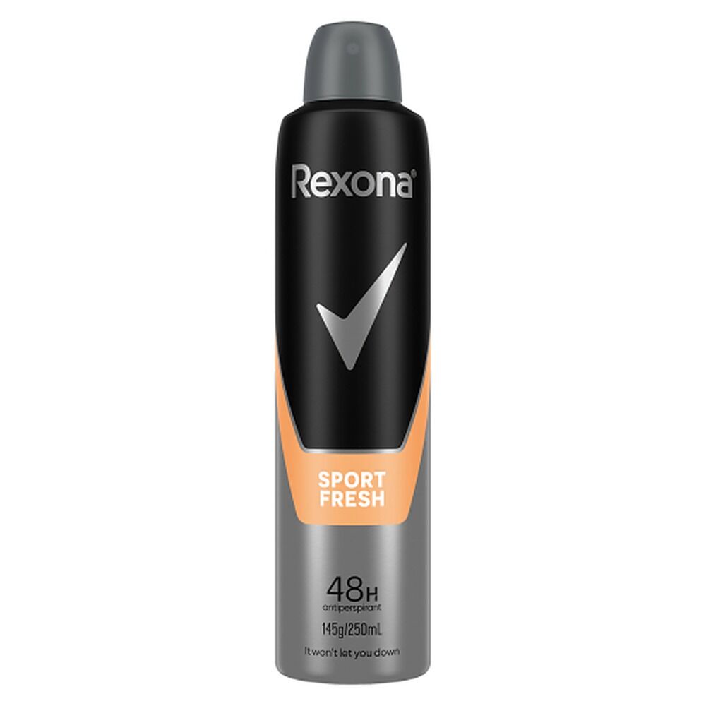 Rexona Men Antiperspirant Aerosol Deodorant Sport Fresh, 250mL