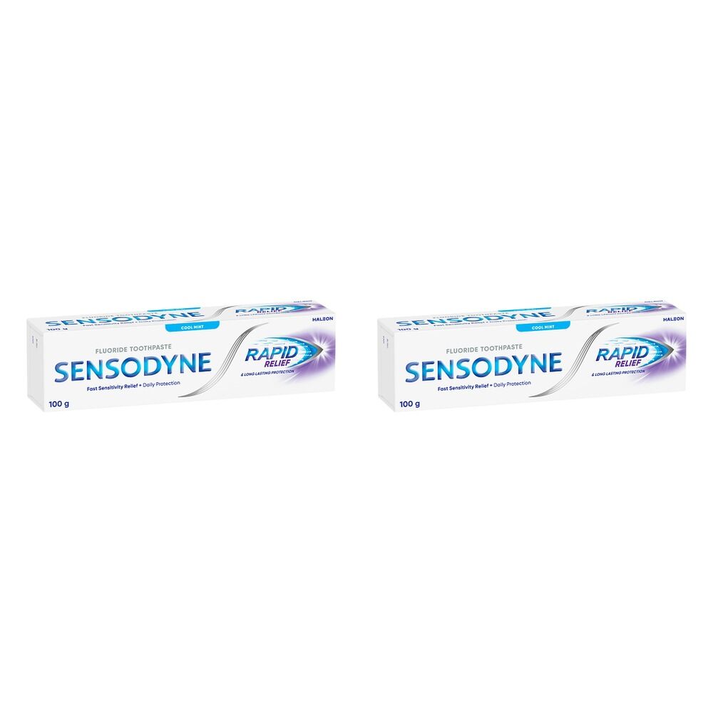 Sensodyne Rapid Relief Original Toothpaste 100g Pack of 2