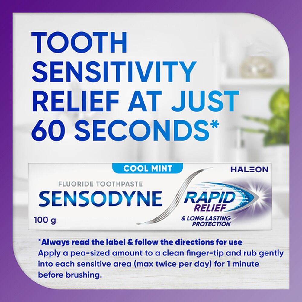 Sensodyne Rapid Relief Original Toothpaste 100g