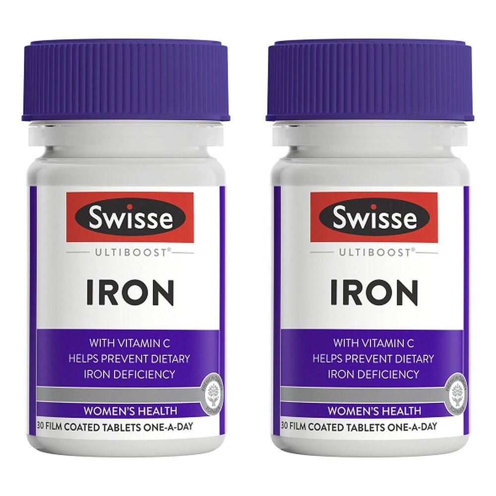 Swisse Ultiboost Iron 30 Tablets Pack of 2