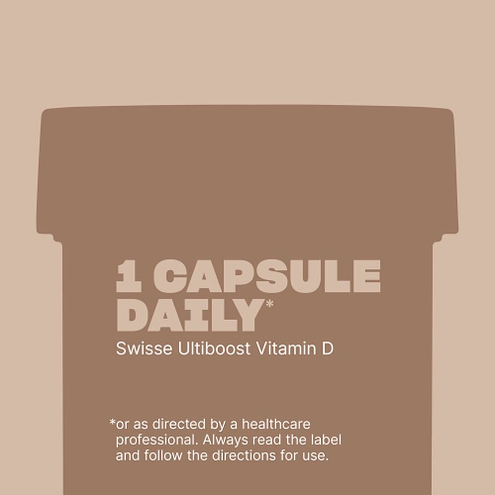 Swisse Ultiboost Vitamin D 60 Capsules