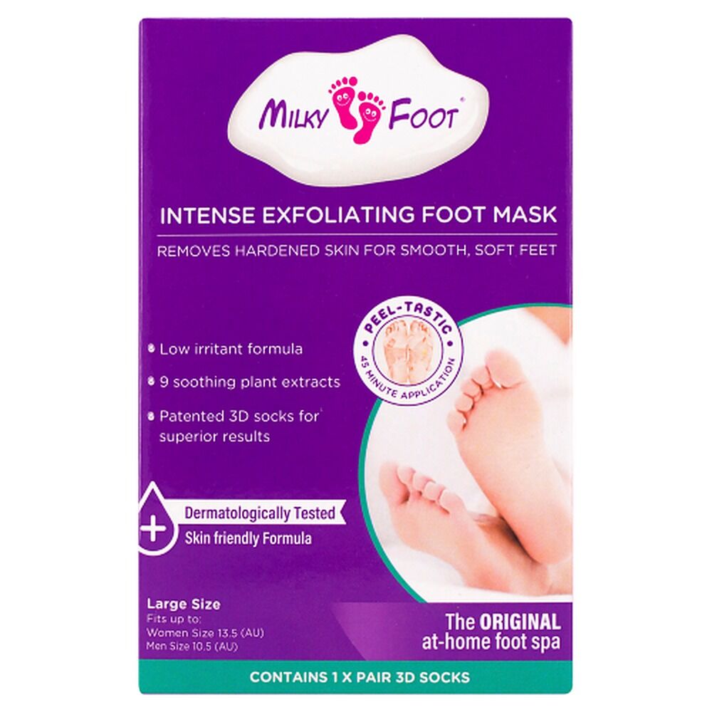 Milky Foot Exfoliating Foot Pads Large