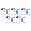 Leuko Leukoplast Detectable Blue First Aid Dressing 28mm x 72mm 50 Bundle of 5