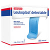 Leuko Leukoplast Detectable Blue First Aid Dressing 28mm x 72mm 50 Pack