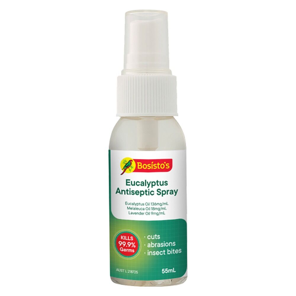 Bosisto's Eucalyptus Antiseptic Spray 55mL