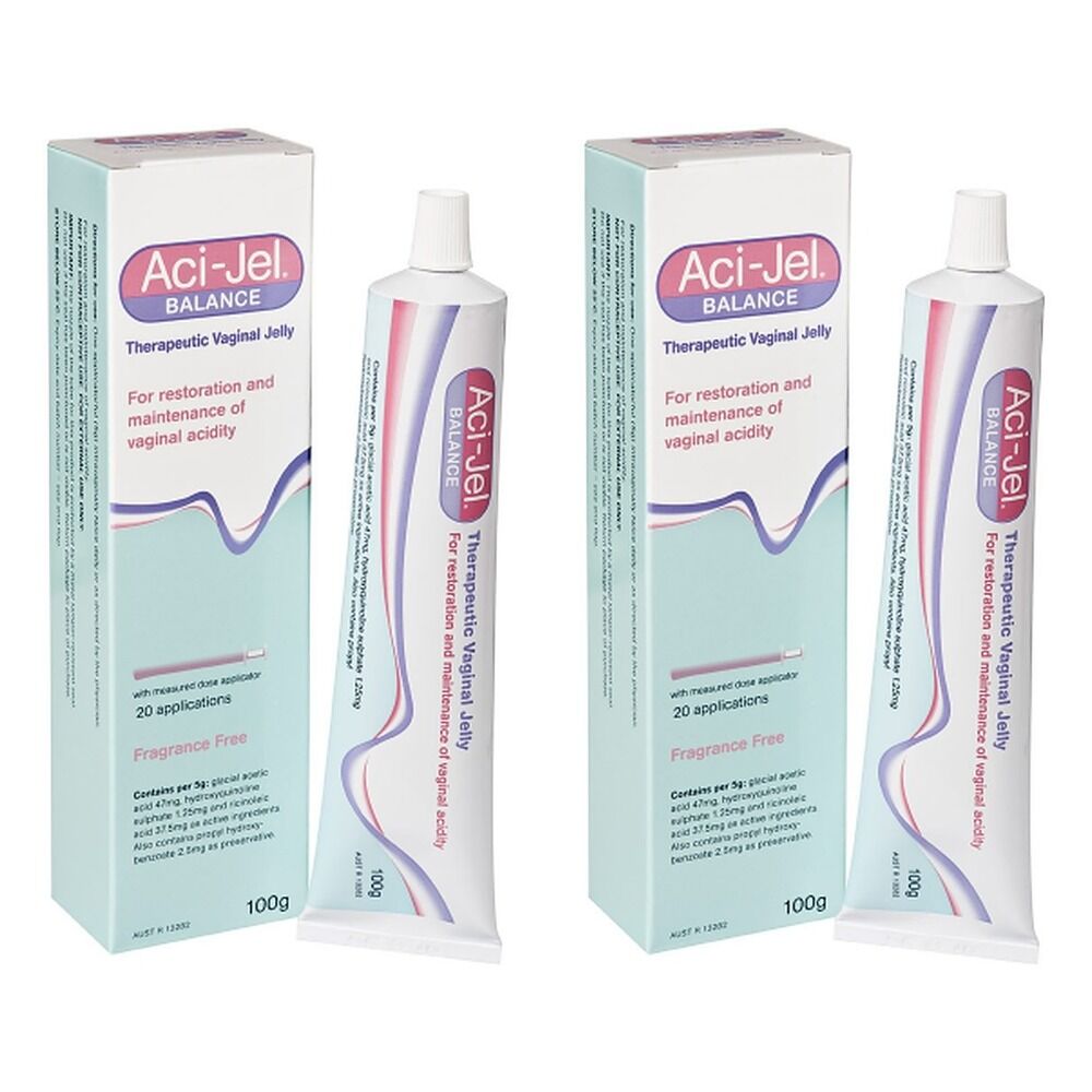 Aci-Jel Balance Vaginal Gel 100g Pack of 2