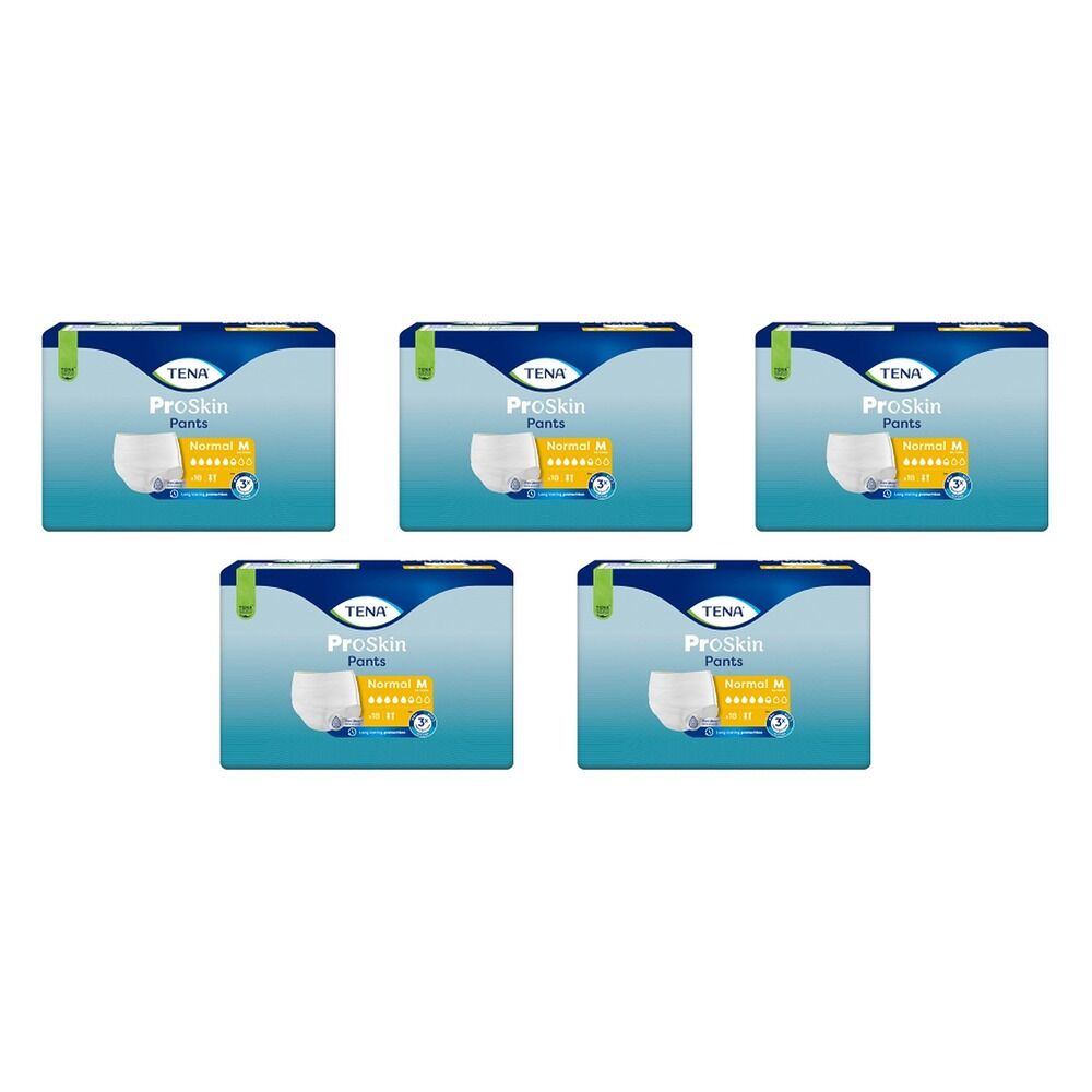 Tena Pants Normal Medium 18 Pack x 4 Bundle of 5