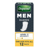 Depend Guards For Men 12 Pack x 6