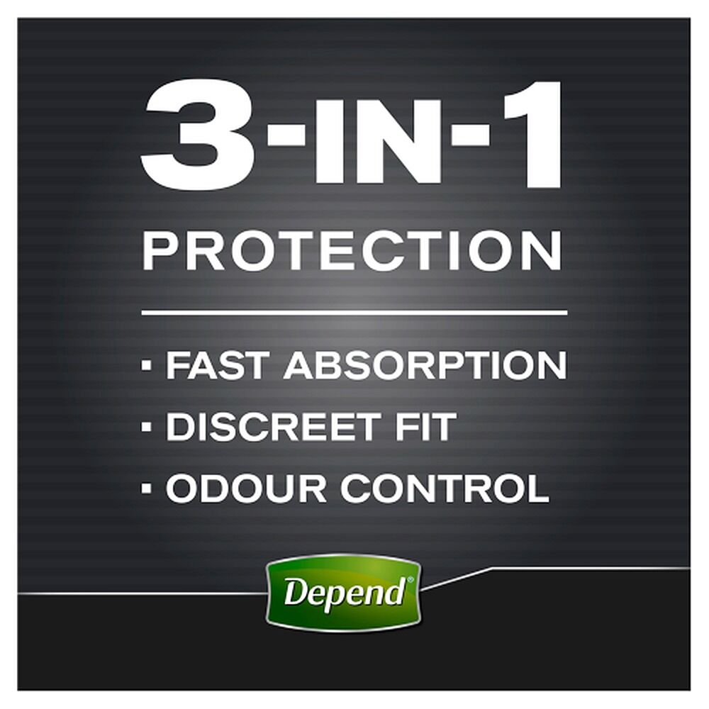 Depend Guards For Men 12 Pack x 6