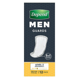 Depend Guards For Men 12 Pack