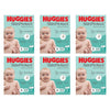 Huggies Infant Nappies Size 2 (4-8kg) 96 Pack Bundle of 6
