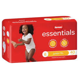 Huggies Essentials Nappies Size 6, 40 Pack x 4