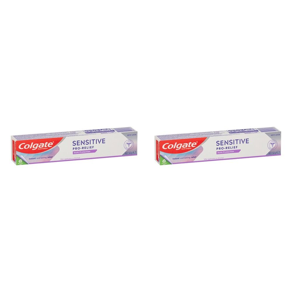 Colgate Sensitive Pro-Relief Multi Protection Toothpaste 50g Pack of 2