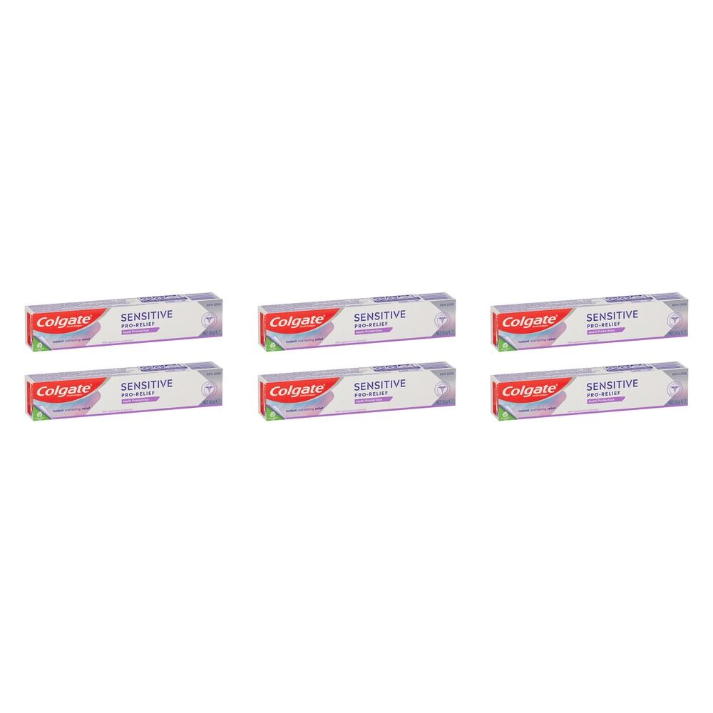 Colgate Sensitive Pro-Relief Multi Protection Toothpaste 50g Pack of 6