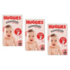 Huggies Essentials Unisex Nappies, Size 3 x 4 Bundle of 3