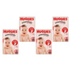 Huggies Essentials Unisex Nappies, Size 3 x 4 Bundle of 4