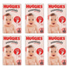 Huggies Essentials Unisex Nappies, Size 3 x 4 Bundle of 6