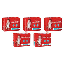 Huggies Essentials Nappies Size 2 (up to 8kg) 54 Pack x 4 Bundle of 5