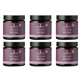 Sukin Purely Ageless Restorative Night Cream 120mL Pack of 6