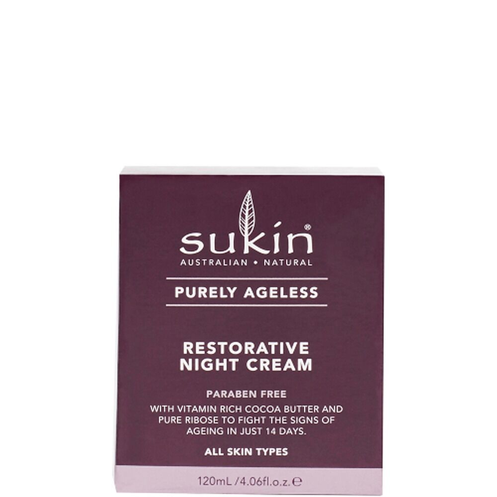Sukin Purely Ageless Restorative Night Cream 120mL