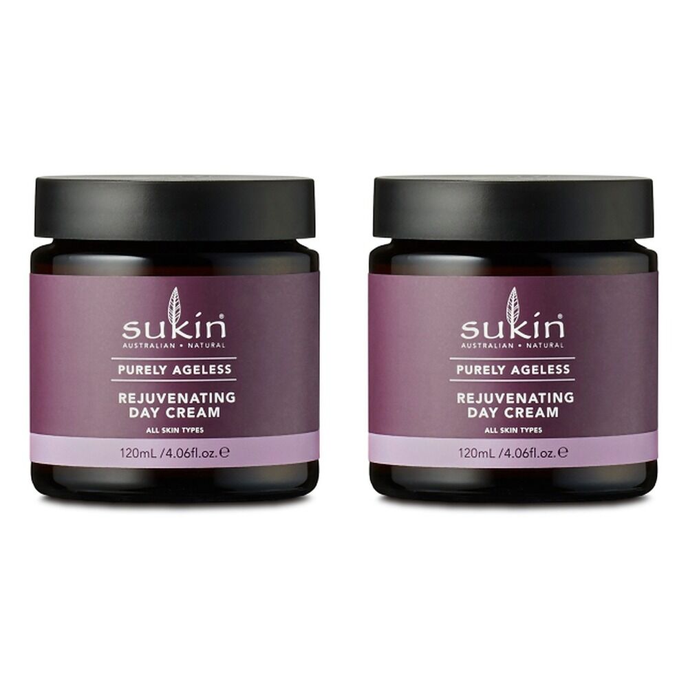 Sukin Purely Ageless Rejuvenating Day Cream 120mL Pack of 2
