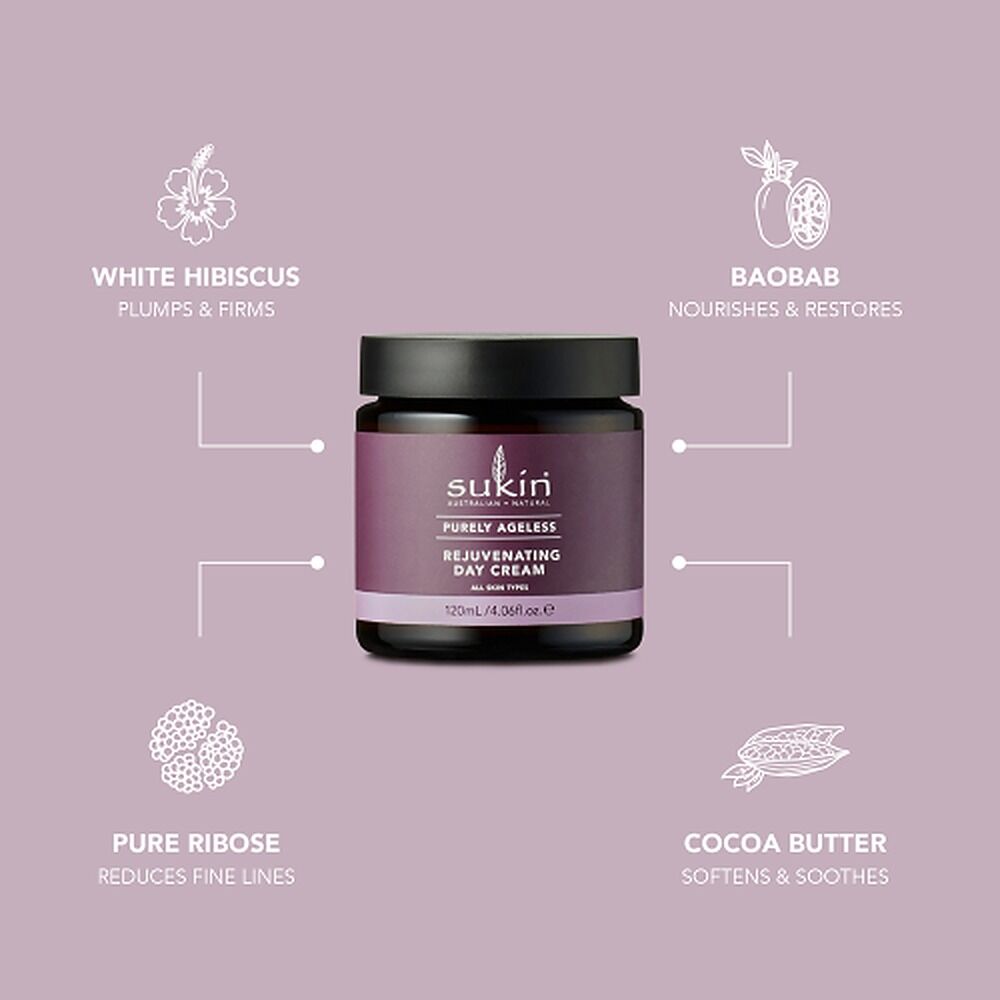 Sukin Purely Ageless Rejuvenating Day Cream 120mL