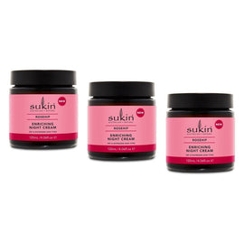 Sukin Rosehip Enriching Night Cream 120mL Pack of 3