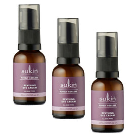 Sukin Purely Ageless Reviving Eye Cream 25mL Pack of 3