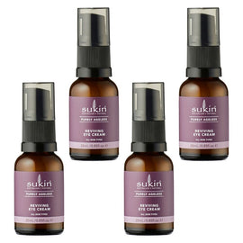 Sukin Purely Ageless Reviving Eye Cream 25mL Pack of 4
