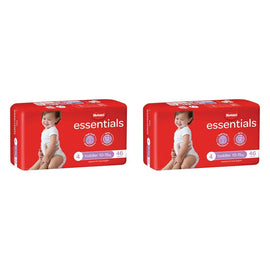 Huggies Essentials Nappies Size 4 (up to 15kg) 46 Pack x 4 Bundle of 2