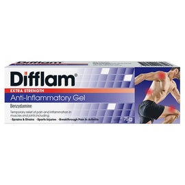 Difflam Extra Strength Anti-Inflammatory Gel, 75g