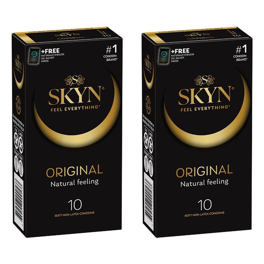 Skyn Condoms Original 10 Pack Bundle of 2
