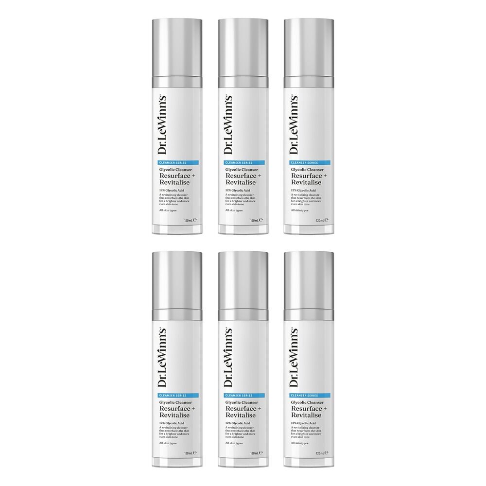Dr. LeWinn's Reversaderm Glycolic Cleanser 120mL Pack of 6
