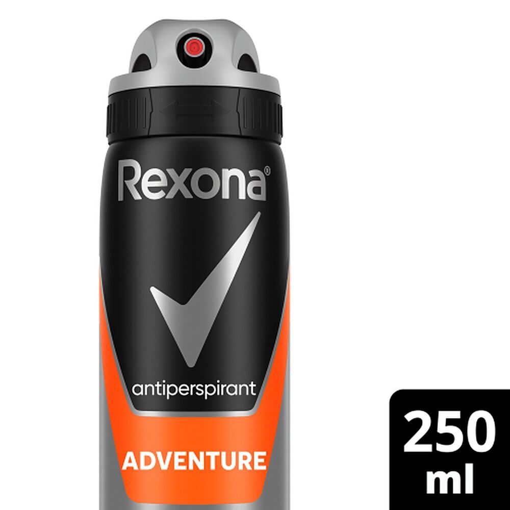 Rexona Adventure Antiperspirant, 48H, 250mL