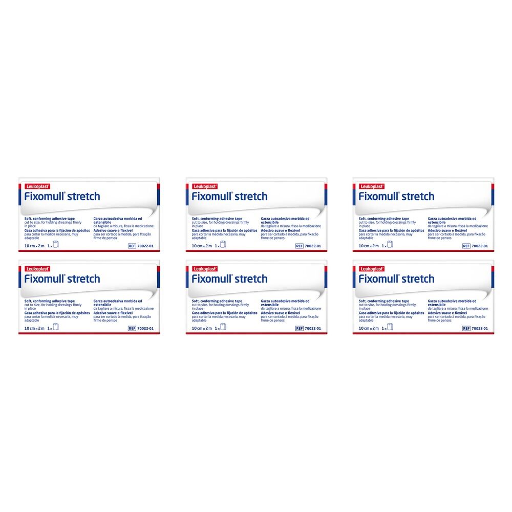 Fixomull Wide Area Fixation Tape 2m Pack of 6