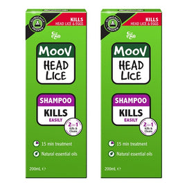Ego Moov Head Lice Shampoo 200mL Pack of 2