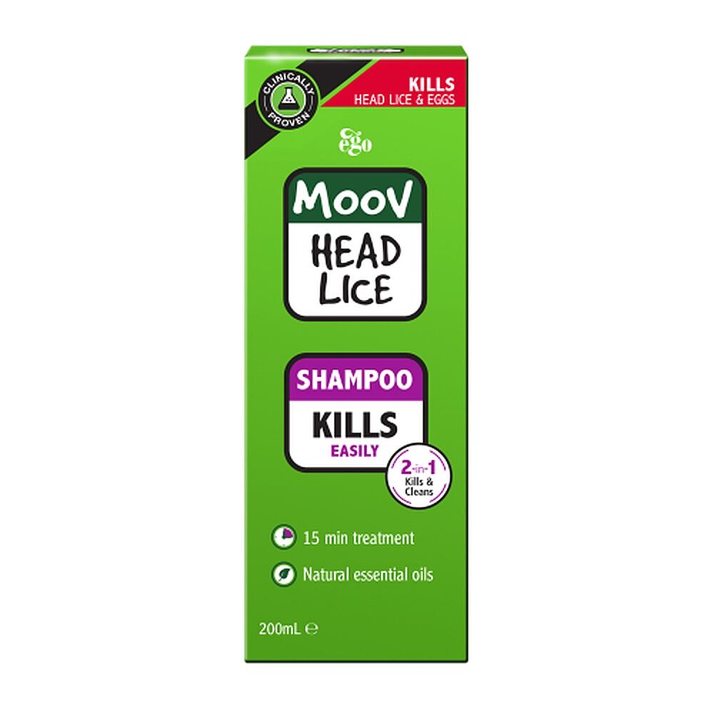 Ego Moov Head Lice Shampoo 200mL