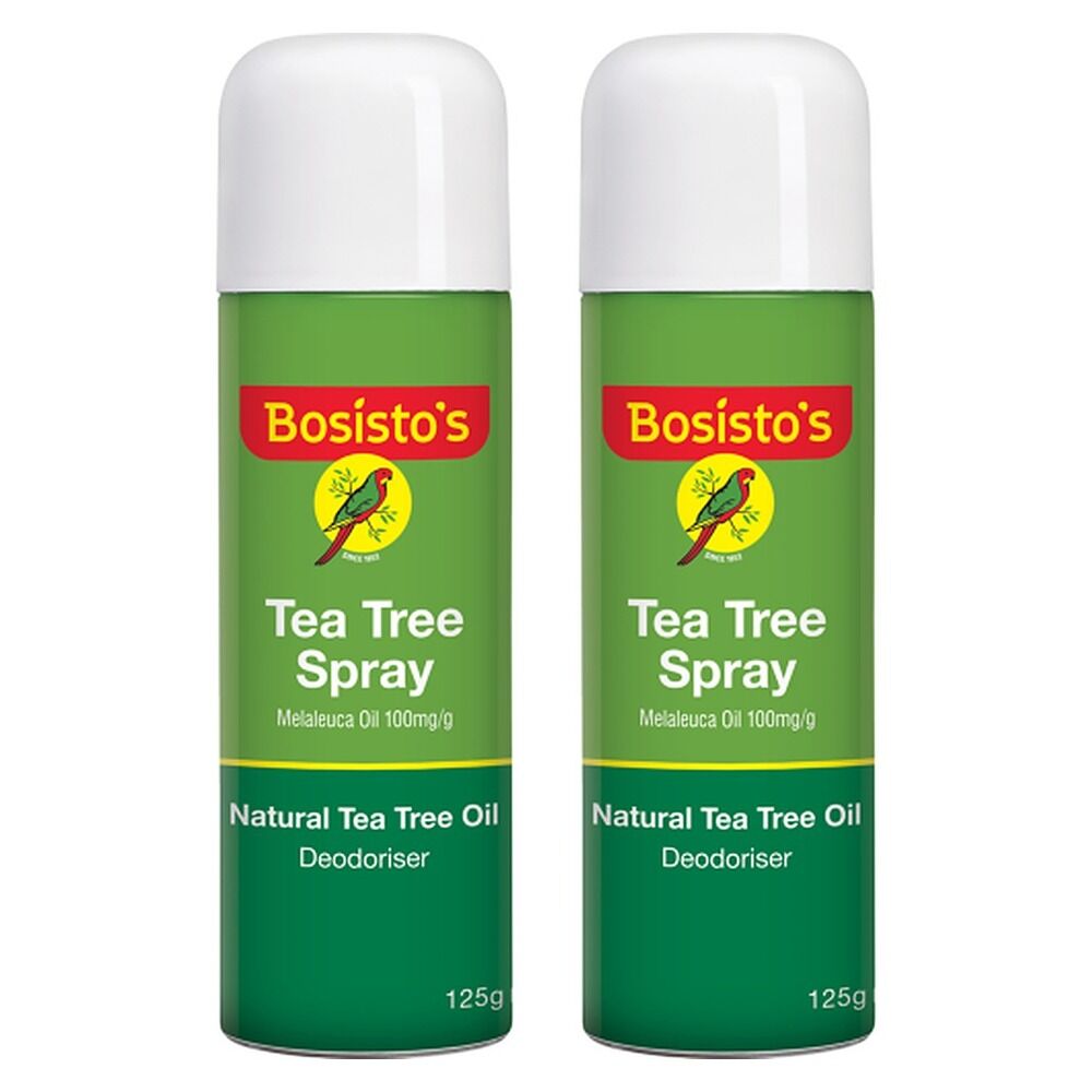 Bosisto's Tea Tree Spray 125g x 3 Bundle of 2