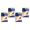 Neat Feat Spandex Gel Heel Sleeve Large Pack of 4