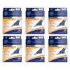 Neat Feat Spandex Gel Heel Sleeve Medium Pack of 6